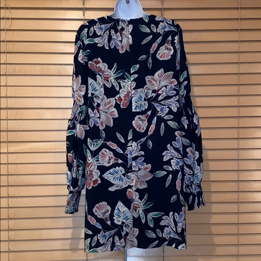 Cooper St Phantom Floral with Smocked Sleeves Dress - Picture 6 of 9